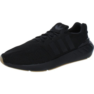 

Adidas Originals Mens Swift Run 22 Спортивная и тренировочная обувь для спортзала BHFO 3550, Black/gum/white, Swift Run 22