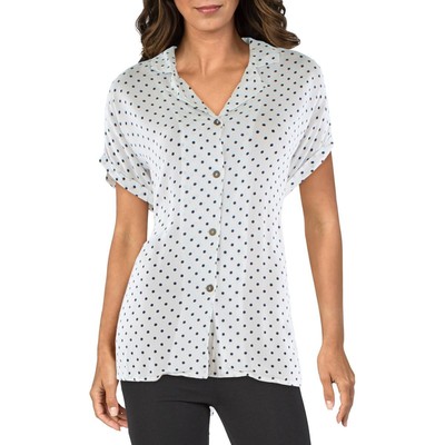 

Женская белая блузка на пуговицах Silver Jeans Co. Alisha  BHFO 5908, Белый