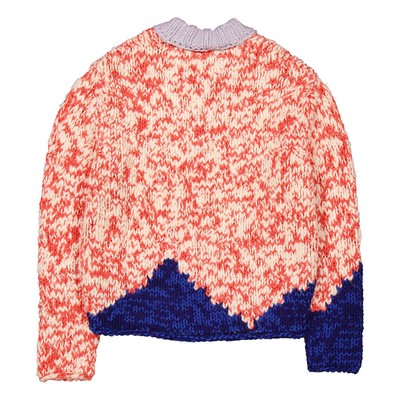 Pre-owned Burberry Crewneck Knit Jumper In Bright Red