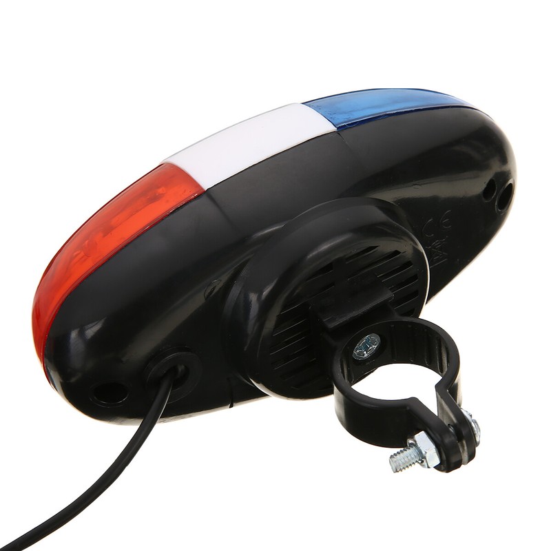 Kids Bike Cycling Accessories Electric Horn Taillight Bicycle Police Siren H