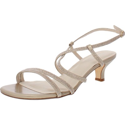 Женские сандалии Benjamin Walk Maisie Gold Strappy 9.5 Medium (B,M) BHFO 8460