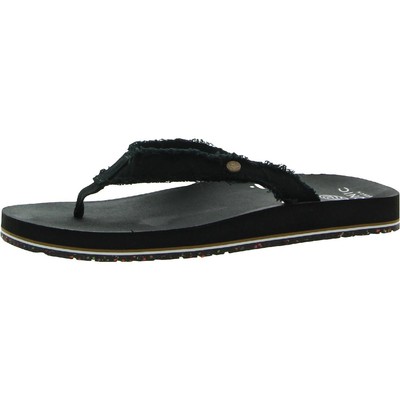 

Vionic Beach Женские парусиновые сандалии без шнуровки Comfort Flip-Flops Sandals BHFO 9640, Unwind