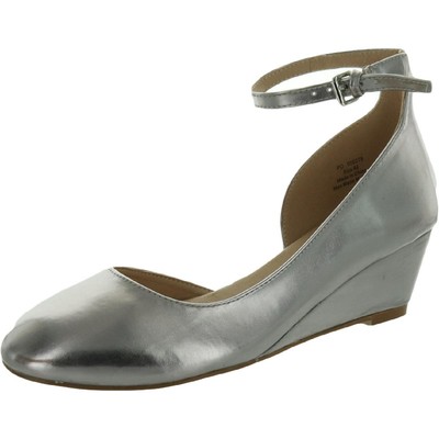 

Женские туфли на танкетке Seely Silver из коллекции Journee, размер 8, средний (B,M) BHFO 1719, Pewter, Seely