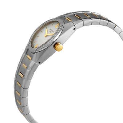 Pre-owned Certina Ds Spel Mini Quartz White Dial Ladies Watch C322.7154.50.26