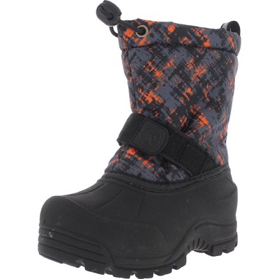 

Зимние и зимние ботинки Northside для мальчиков Frosty Pull On Cold Weather BHFO 7349, Gray/orange, Frosty