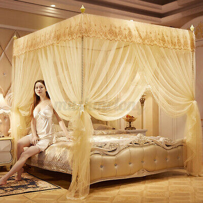 US Mosquito Nets Bed Home Bedding Mesh Tent Lace Canopy Nett
