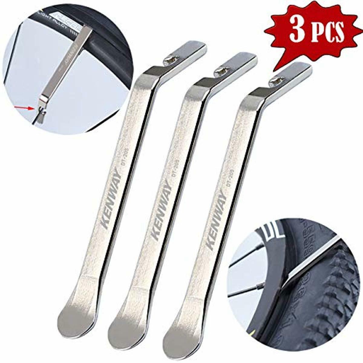 Premium Bicycle Tire Lever Tyre Spoon Iron Changing Tool, Bike Levers