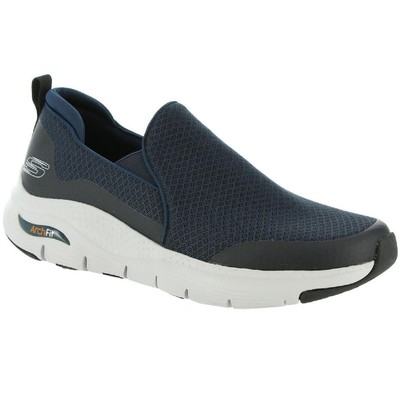 Мужские кроссовки Skechers Banlin Navy Arch Fit 8 Extra Wide (2E) BHFO 0762