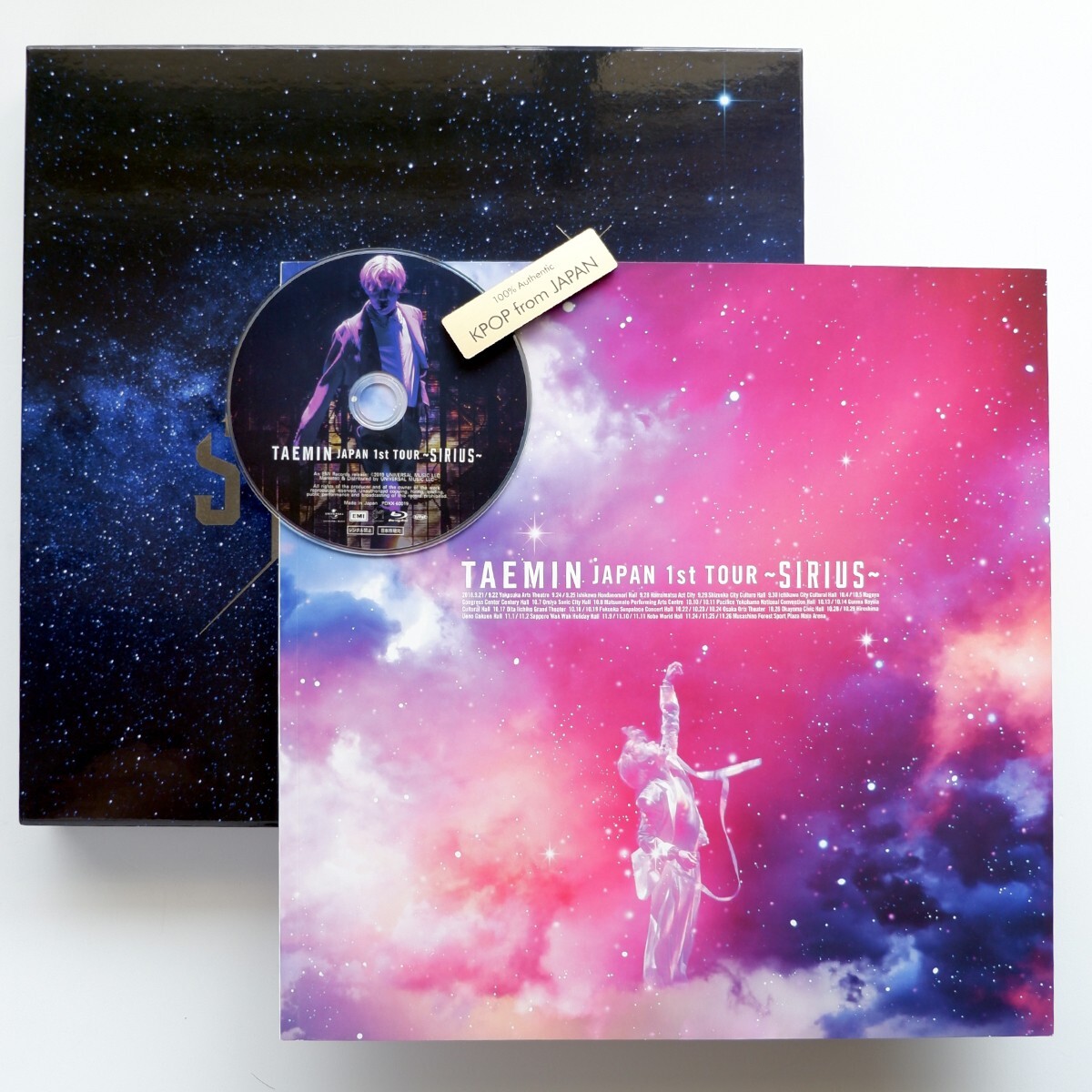 SHINee TAEMIN 〜SIRIUS〜 SHINee TAEMIN SIRIUS Japan 1st TOUR FC ver. LP Size Box +