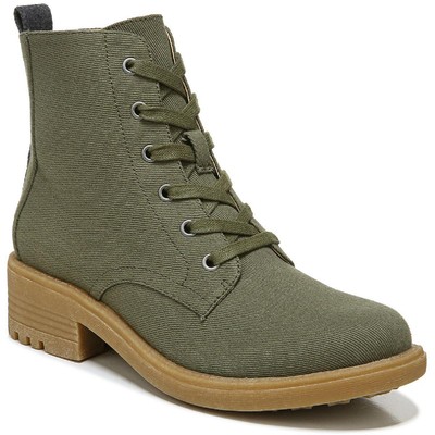 

LifeStride Женские парусиновые ботильоны Kunis зеленого цвета, ширина 8 (C,D,W) BHFO 7054, Olive