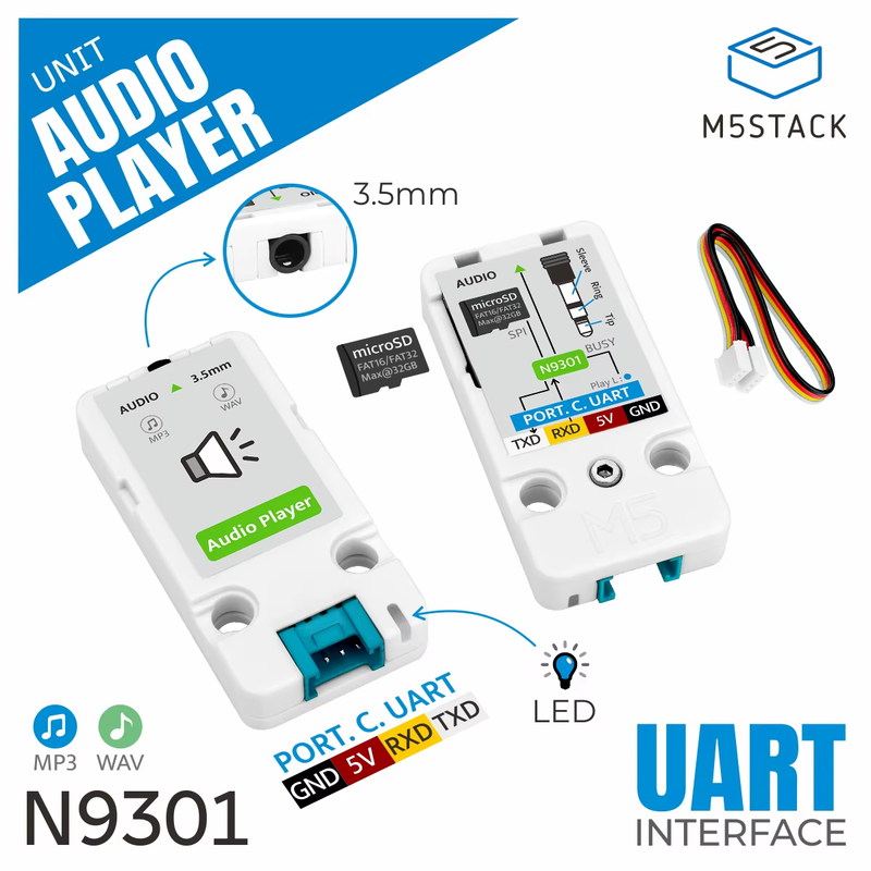 Official Audio Player unit (N9301)