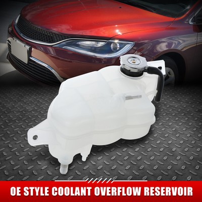 ДЛЯ 07-14 CHRYSLER 200 SEBRING AVENGER OE STYLE ПЕРЕЛИВНОЙ БАЧОК ОХЛАЖДАЮЩЕЙ ЖИДКОСТИ + КРЫШКА
