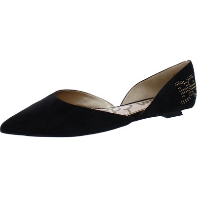 

Женские туфли Sam Edelman Rodney 20 черные DOrsay 10,5 средние (B,M) BHFO 8161, Black suede, Rodney 20