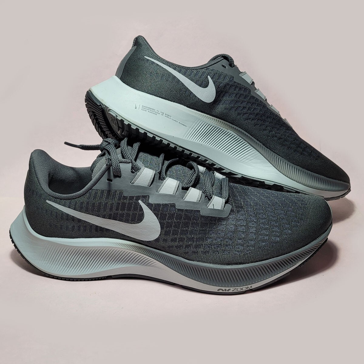NIKE air zoom PEGASUS 37 （25.5） Nike Air Zoom Pegasus 37 Black White | eBay