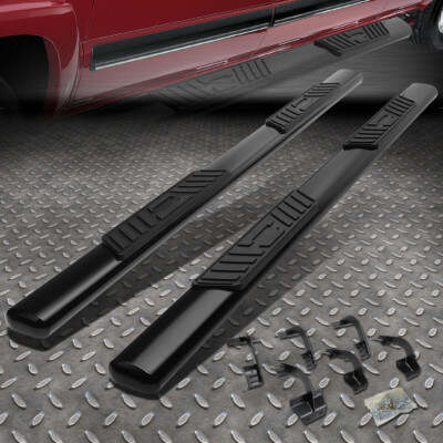 ДЛЯ 15-20 FORD F150/SUPER DUTY CREW 5 БОКОВЫХ ПОДНОЖЕК NERF BAR ЧЕРНЫЙ