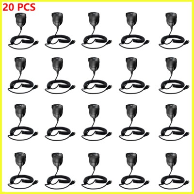 20x Handheld Microphone MH-67A8J Standard Dynamic Mobile Radio 8 Pin Speaker Mic