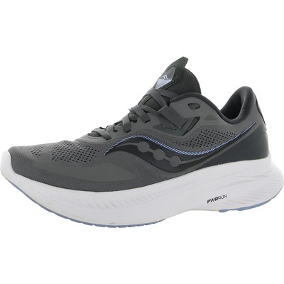 

Saucony Womens Guide 15 Серые кроссовки кроссовки 10 Medium (B,M) BHFO 5792, Charcoal/jewel