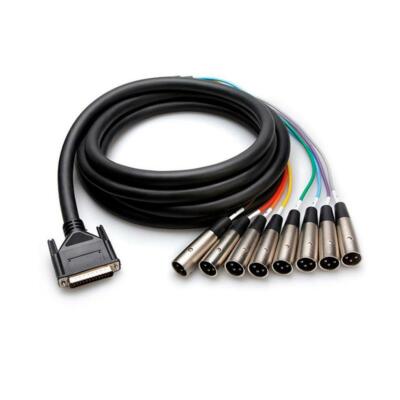 Hosa Technology 9.9/3 м с разъемом DB-25 для подключения к 8-канальному разъему 3-контактного кабеля XLR Snake