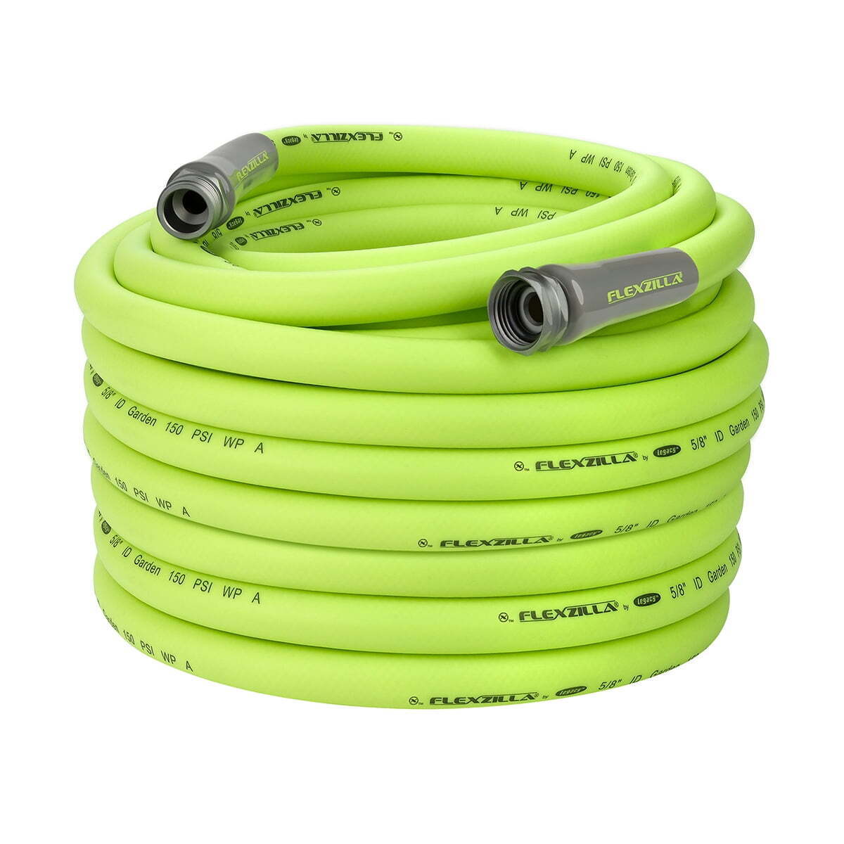 Garden Hose, 5/8" x 100', 3/4" - 11 1/2 GHT Fittings