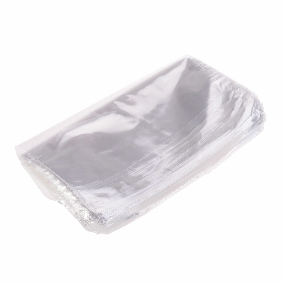 200Pcs POF Heat Shrink Wrap Bag Clear Crafts Soaps Bath Bombs Storage