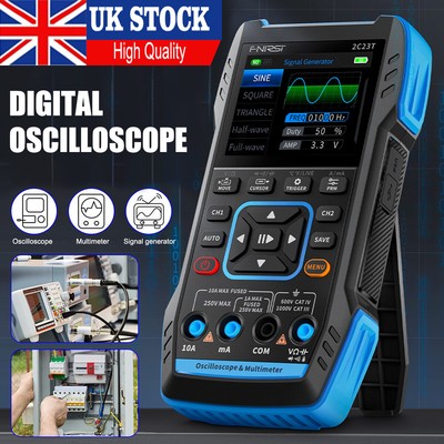 FNIRSI 2C23T Digital Oscilloscope Multimeter Dual CH Function Signal Generator~
