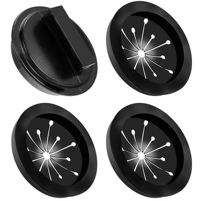 4 Garbage Disposal Splash Guard Sink Stopper 3-1/8 Inch Drain Plugs Splash Guard