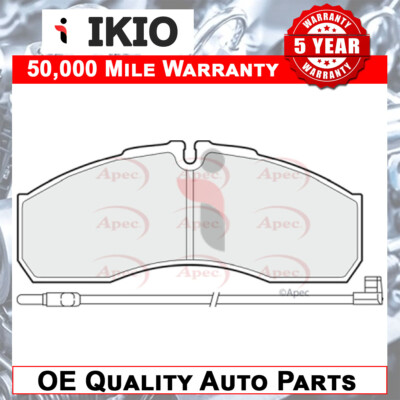 Fits Iveco Daily 1999-2006 Brake Pads Set Front Ikio 42536101