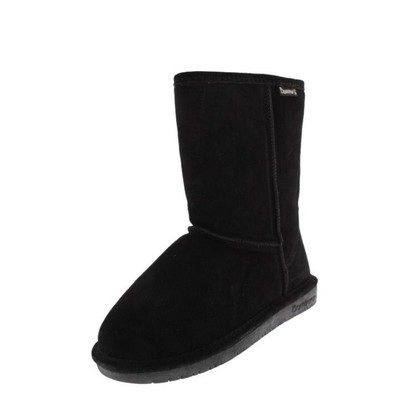 Женские короткие повседневные ботинки Bearpaw Emma, черные, 9,5, средние (B,M) BHFO 7893