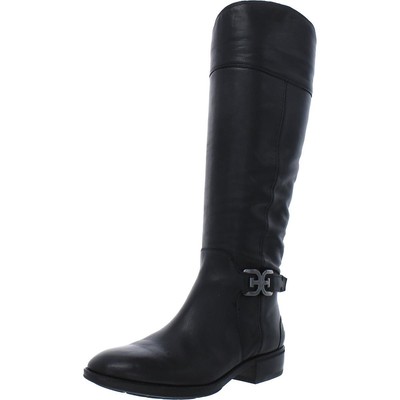 

Sam Edelman Женские черные сапоги до колена Prisilla, ширина 6 (C, D, W) BHFO 1713, Black leather