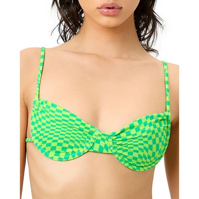 

Frankies Bikinis Женский купальник-бикини Maggie Green с V-образным вырезом  BHFO 4812, Morrison