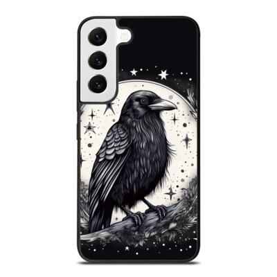 Blackbird Raven horror For Samsung Galaxy Z Fold Flip 3 4 5 6 Hard Case