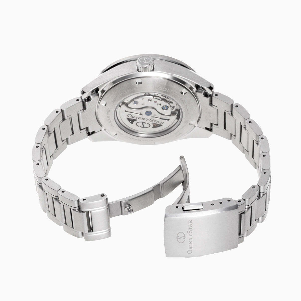 Pre-owned Orient Star Rk-bz0001s Avant-garde Skeleton Mechanical Automatic Watch 42.3mm