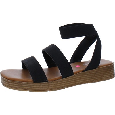 

Женские черные сандалии на платформе Steve Madden Sunnyy, обувь 5, средний (B,M) BHFO 8744, Черный, Sunnyy