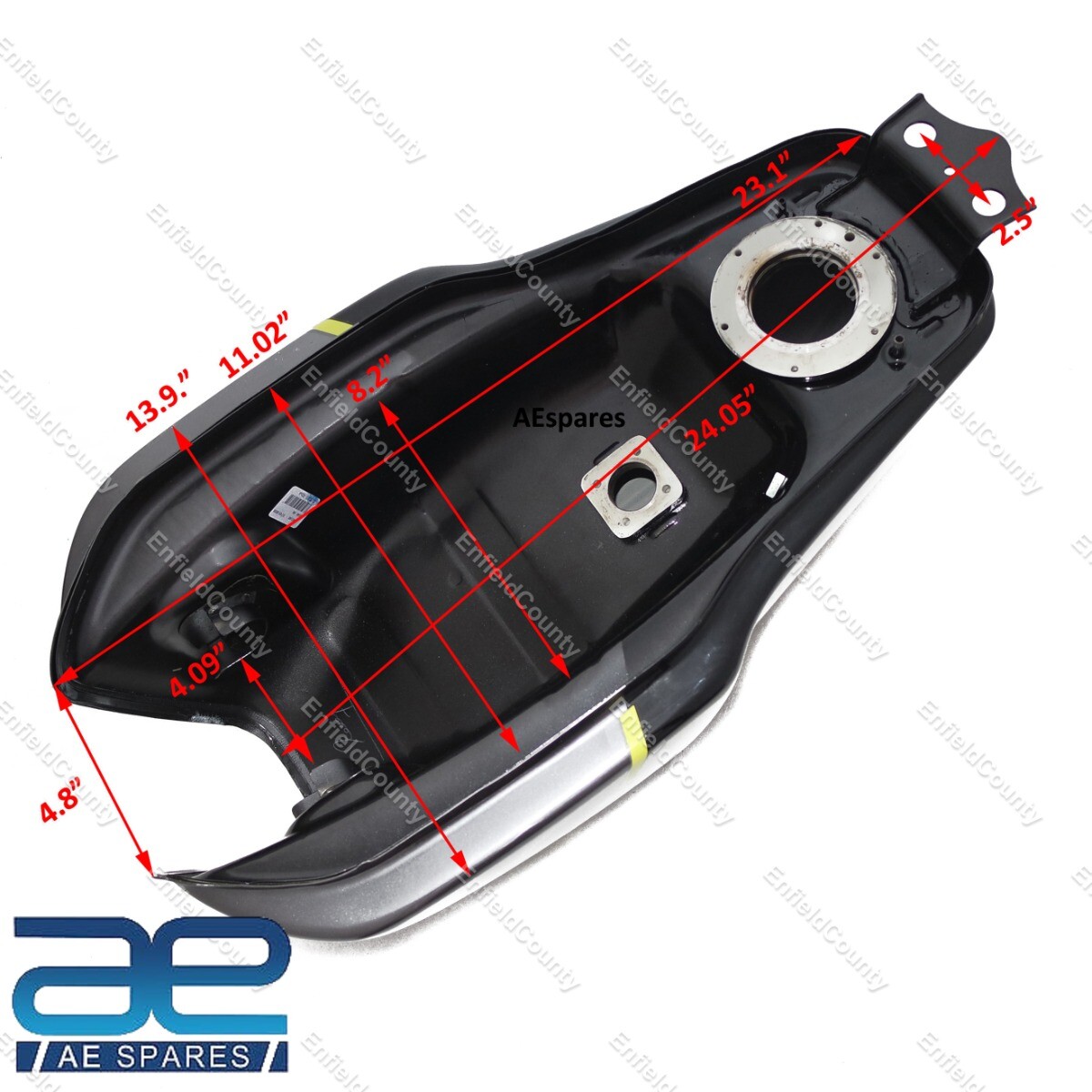 For Royal Enfield Continental GT 650 Petrol Gas Fuel Tank DR Mayhem  