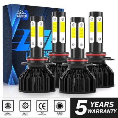 Para For Dodge Charger 2016-2021 Kit alto / bajo para bombillas de faros LED