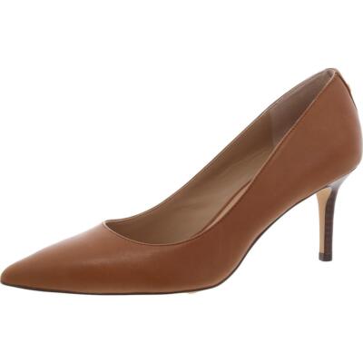 Lauren Ralph Lauren Womens Lanette Brown Pointed Toe Heels 7 Medium (B,M) 5151