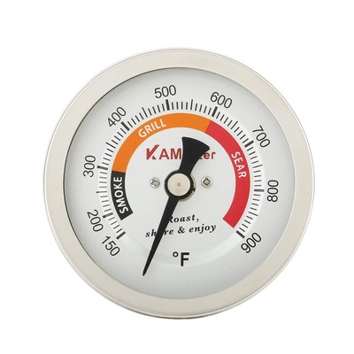Grill Temperature Gauge for Green Egg 150-900°F Waterproof 3 1/4'' Large Face ...