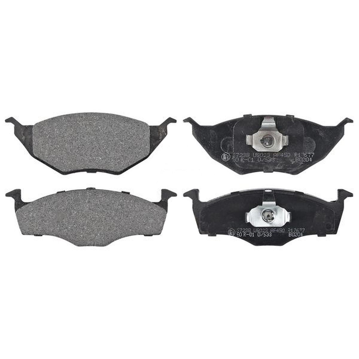 Bremsbelagsatz ohne integrierten Verschleißsensor 14,3 mm A.B.S. für VW LUPO