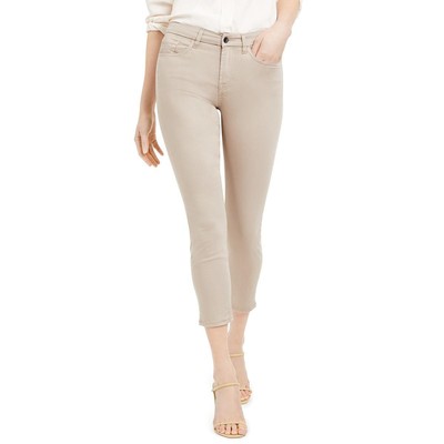Jen7 by 7 for All Mankind Женские бежевые джинсы-скинни с пышными формами 16 BHFO 0143