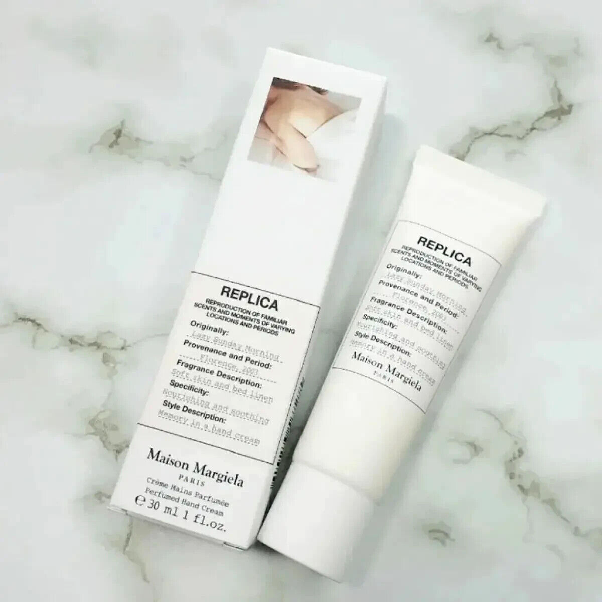 【日本限定モデル】 Sunday Lazy REPLICA Margiela Maison Morning 30ml CREAM HAND アート・デザイン・音楽