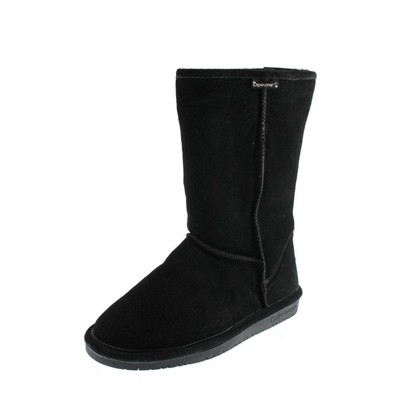 Черные зимние повседневные ботинки Bearpaw Emma, верхняя одежда 6, средний (B,M) BHFO 9115