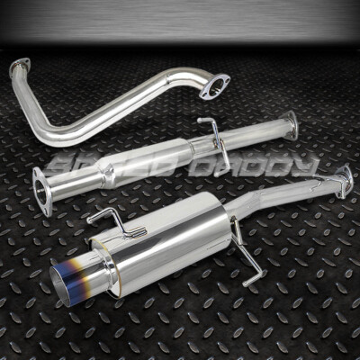 ГЛУШИТЕЛЬ ВЫХЛОПНОЙ СИСТЕМЫ CATBACK С 4 СГОРЕВШИМИ НАКОНЕЧНИКАМИ ДЛЯ 92-96 HONDA PRELUDE H22A1 F23A1 BB1/2