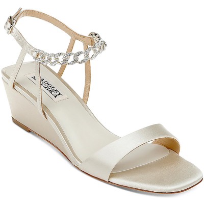 Женские босоножки на танкетке Badgley Mischka KAELYN из кожи на танкетке BHFO 2284