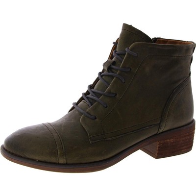 Женские ботильоны Comfortiva из зеленой кожи Shoes 7 Medium (B,M) BHFO 2892