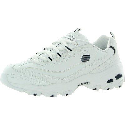 

Skechers Womens Fresh Start Белые модные кроссовки 7 Medium (B,M) BHFO 8733, White/navy, Fresh Start
