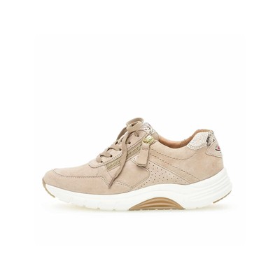 GABOR GABOR SNEAKERS DAMEN BEIGE NEU & OVP 217064