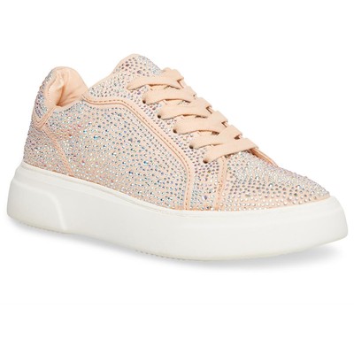 Повседневные и модные кроссовки Madden Girl Womens Coop Pink 8.5 Medium (B, M) 5700