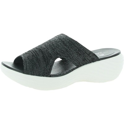 Женские шлепанцы Clarks Marin Coral Black 6 Medium (B,M) BHFO 7112