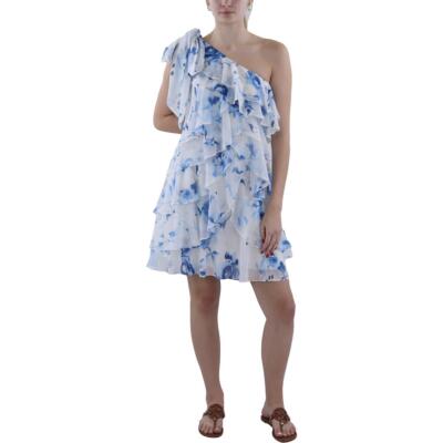 Lauren Ralph Lauren Womens Mini Floral Print Cocktail And Party Dress BHFO 3277