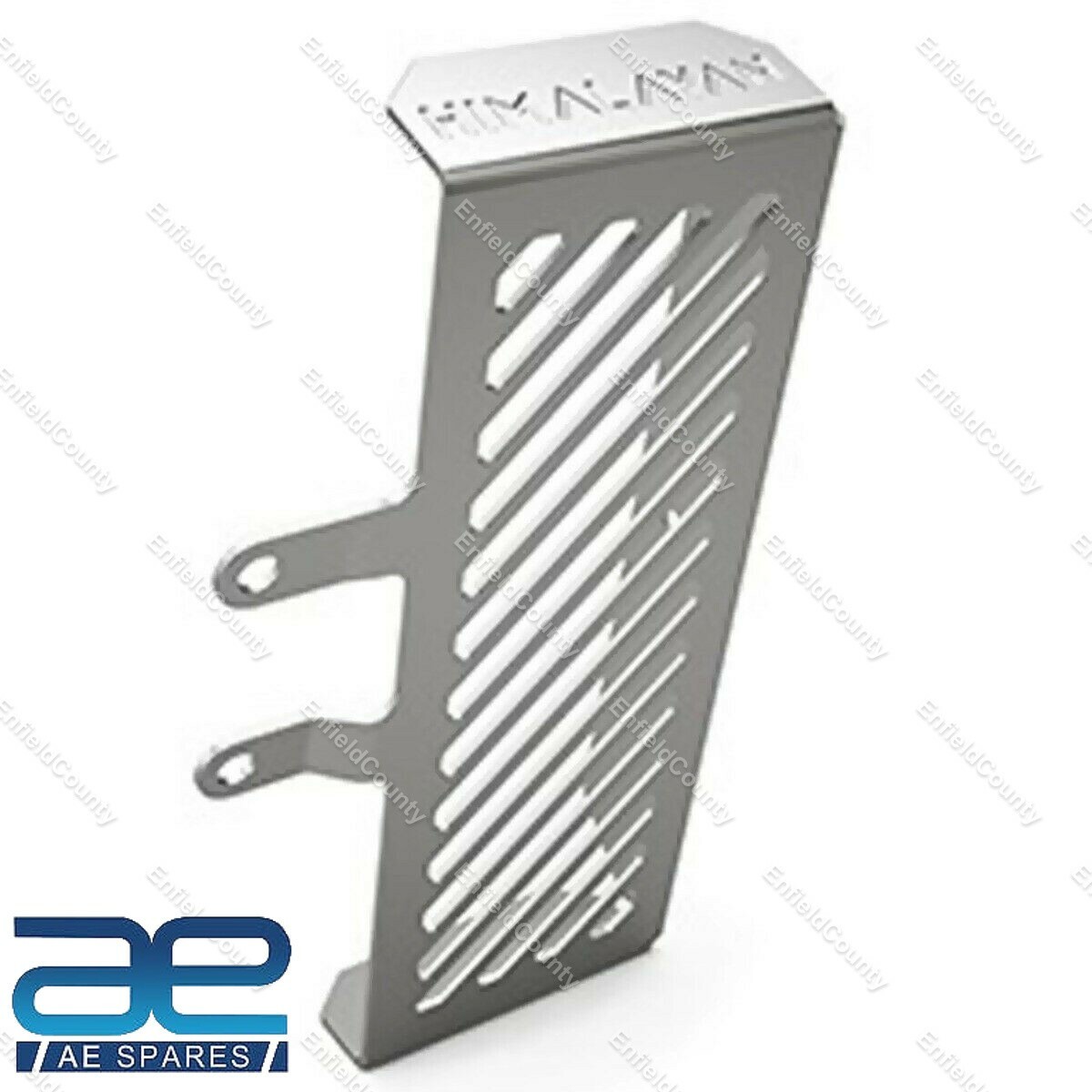 For Royal Enfield Himalayan 411 Oil Cooler Guard Silver & Master Cylinder Guard